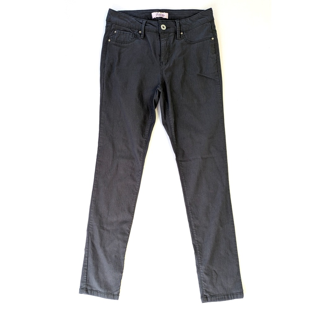 Royalty for Me Womens Black Skinny Jeans Size 10 Stretch Denim Pants